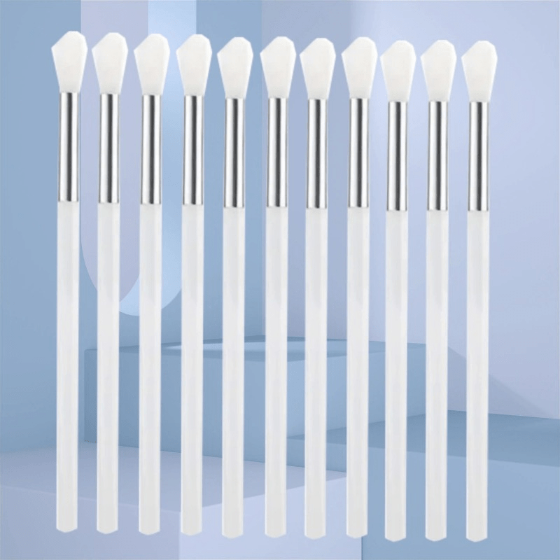 Soft Nylon Bristle Makeup Brush Set - Unscented ABS Handle, Professional Cosmetic Brushes for Foundation, Blush, Highlight, Powder, Contouring, Eyeshadow Dotting - Durable & Wear-Resistant