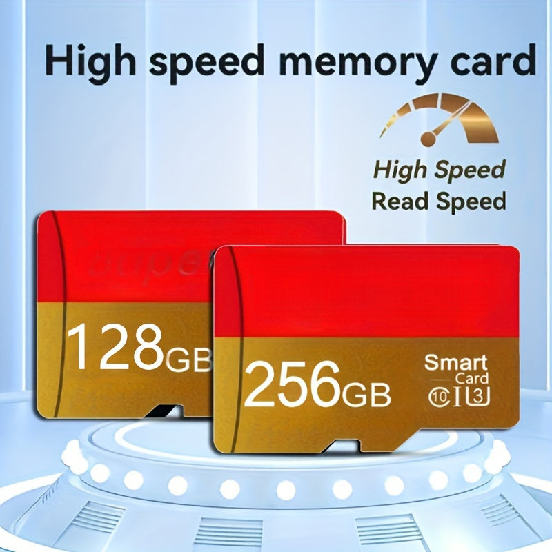256GB Micro SD Card 128GB High-Speed Micro SD Cards - Reliable Mini SD Flash Memory with TF Storage Power for Smartphones, Cameras, and Tablets