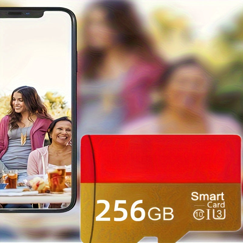 256GB Micro SD Card 128GB High-Speed Micro SD Cards - Reliable Mini SD Flash Memory with TF Storage Power for Smartphones, Cameras, and Tablets