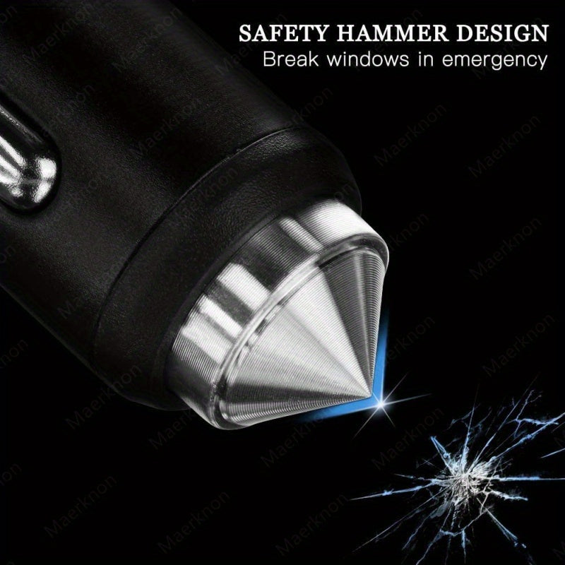 Dual USB Car Charger Blingusb Fast Charging Mobile Phone Adapter on Car IPhone 5V2.1A Dual -end Port Vehicle