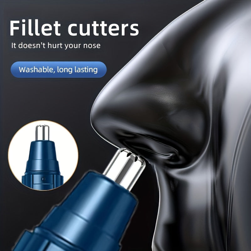 Electric Nose Hair Trimmer USB Rechargeable Trimmer For Nose And Ear Hair Nose Hair Shaver For Women And Men Painless Eyebrow And Facial Hair Removal Device