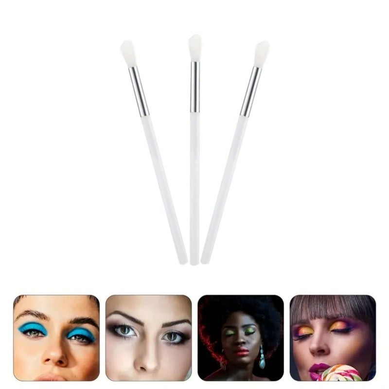 Soft Nylon Bristle Makeup Brush Set - Unscented ABS Handle, Professional Cosmetic Brushes for Foundation, Blush, Highlight, Powder, Contouring, Eyeshadow Dotting - Durable & Wear-Resistant