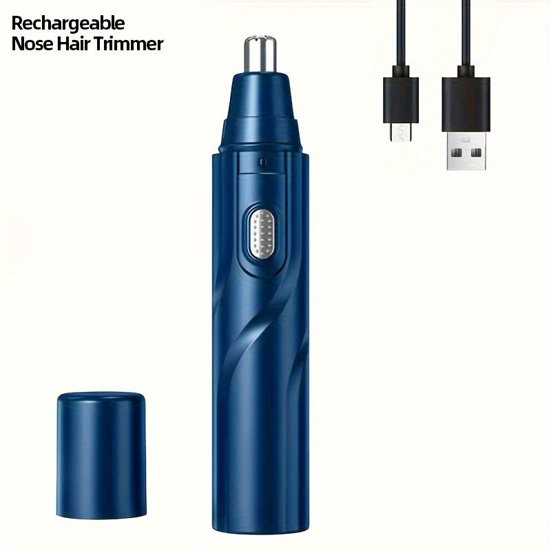 Electric Nose Hair Trimmer USB Rechargeable Trimmer For Nose And Ear Hair Nose Hair Shaver For Women And Men Painless Eyebrow And Facial Hair Removal Device