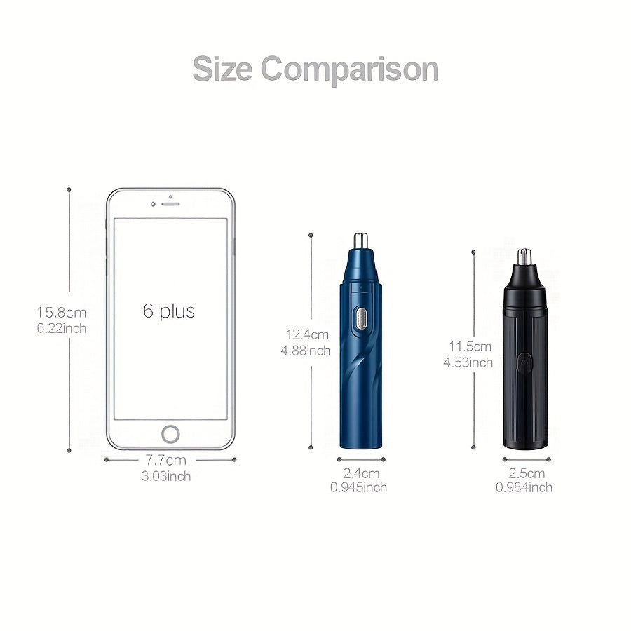 Electric Nose Hair Trimmer USB Rechargeable Trimmer For Nose And Ear Hair Nose Hair Shaver For Women And Men Painless Eyebrow And Facial Hair Removal Device