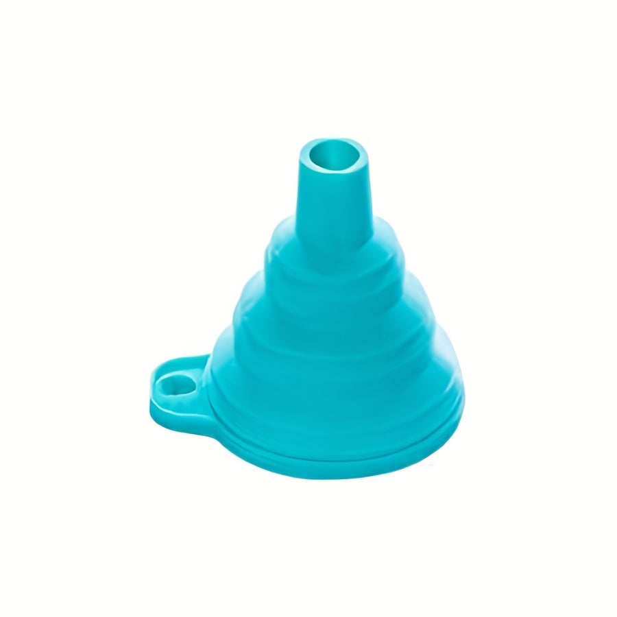 1pcs Upgrade Your Kitchen with This Retractable Folding Mini Funnel Perfect for Pouring Oil, Wine, and More